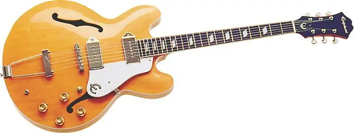 Epiphone: guitarras huecas y semi-huecas
