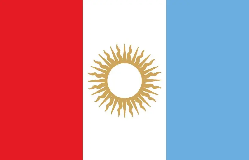 Bandera de Cordoba (Bandera Oficial - Provincia de Cordoba)