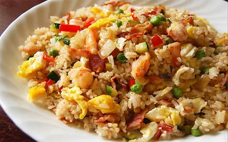 receta de arroz chino
