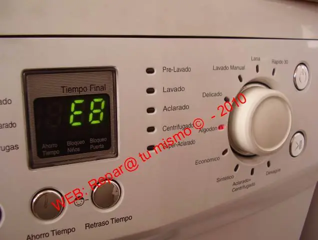 Problema con lavarropas Peabody pel se7 error codigo (e8)