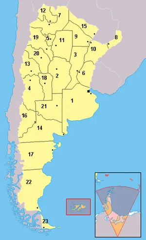 ¿ Cuál es la cantitad de habitantes de cada provincia Arg?
