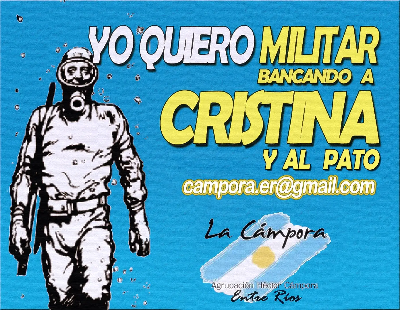 La Campora: filosofía del verticalismo orwelliano