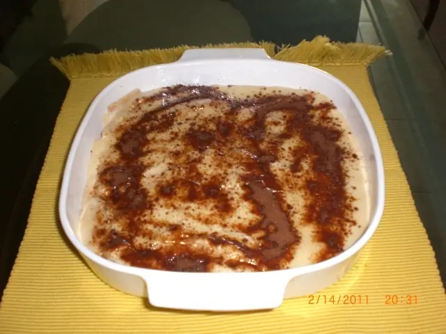 Delicioso postre de milo