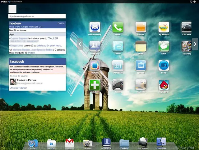 iPadian: Simulador de iPad para Windows