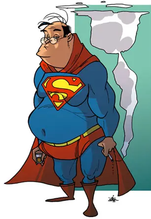 fotos de superheros pero no estan como los conosemos