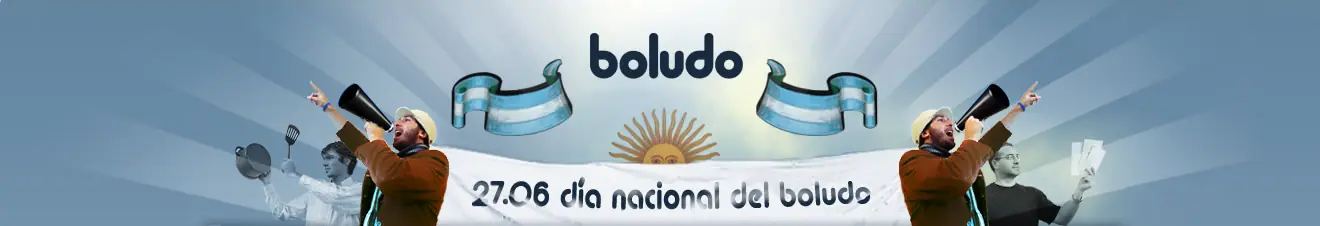 27/06 Dia Nacional del Boludo