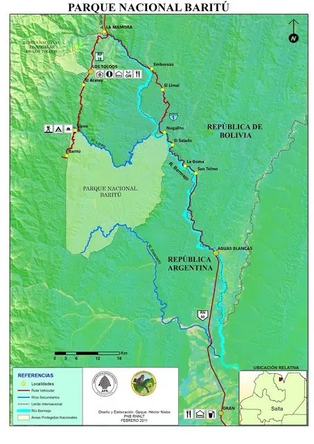 Parque Nacional Baritú - Salta