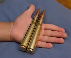 Balas calibre 50 (impresionante)