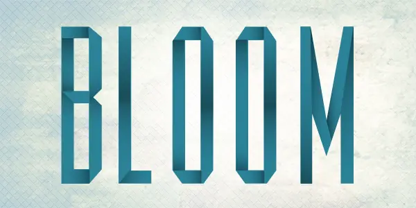 Crear un efecto de texto "retro" plegado en Illust