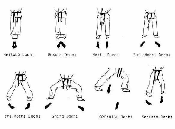 tecnicas de karate
