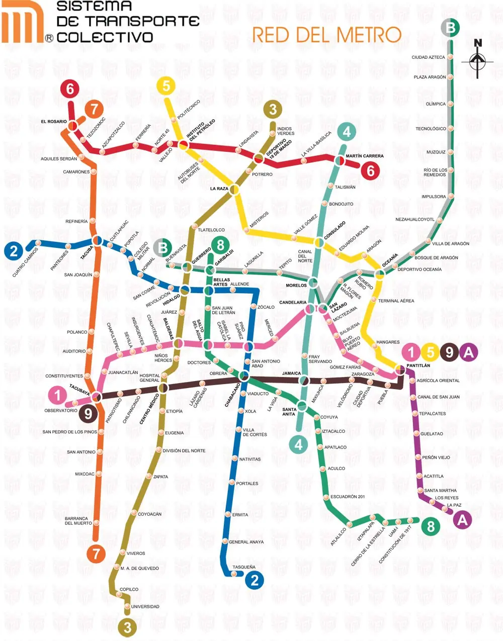 El Metro de La Cd. De Mexico