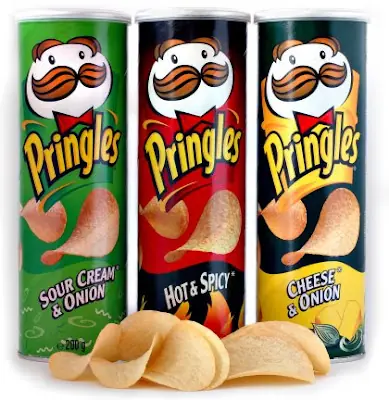 Las Pringles no son patatas fritas.