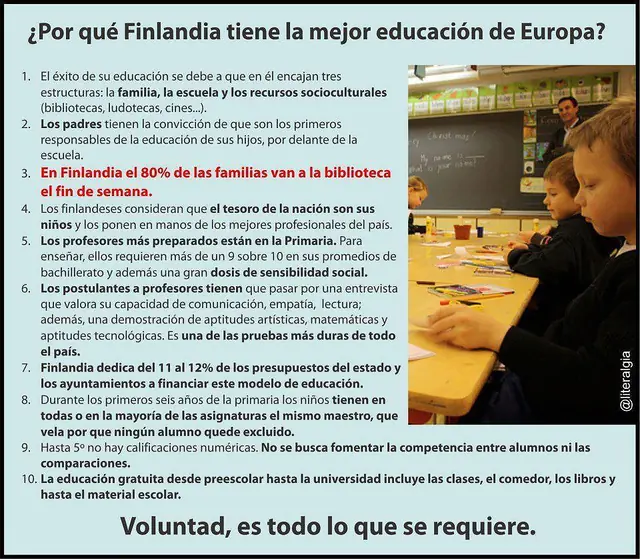 La educación en Finlandia