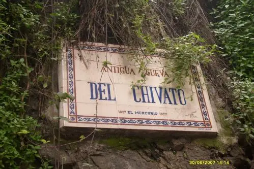 Leyenda de "La cueva del Chivato [Valparaiso, Chile]