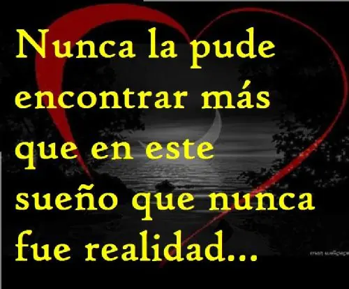 ...Fue un sueño...