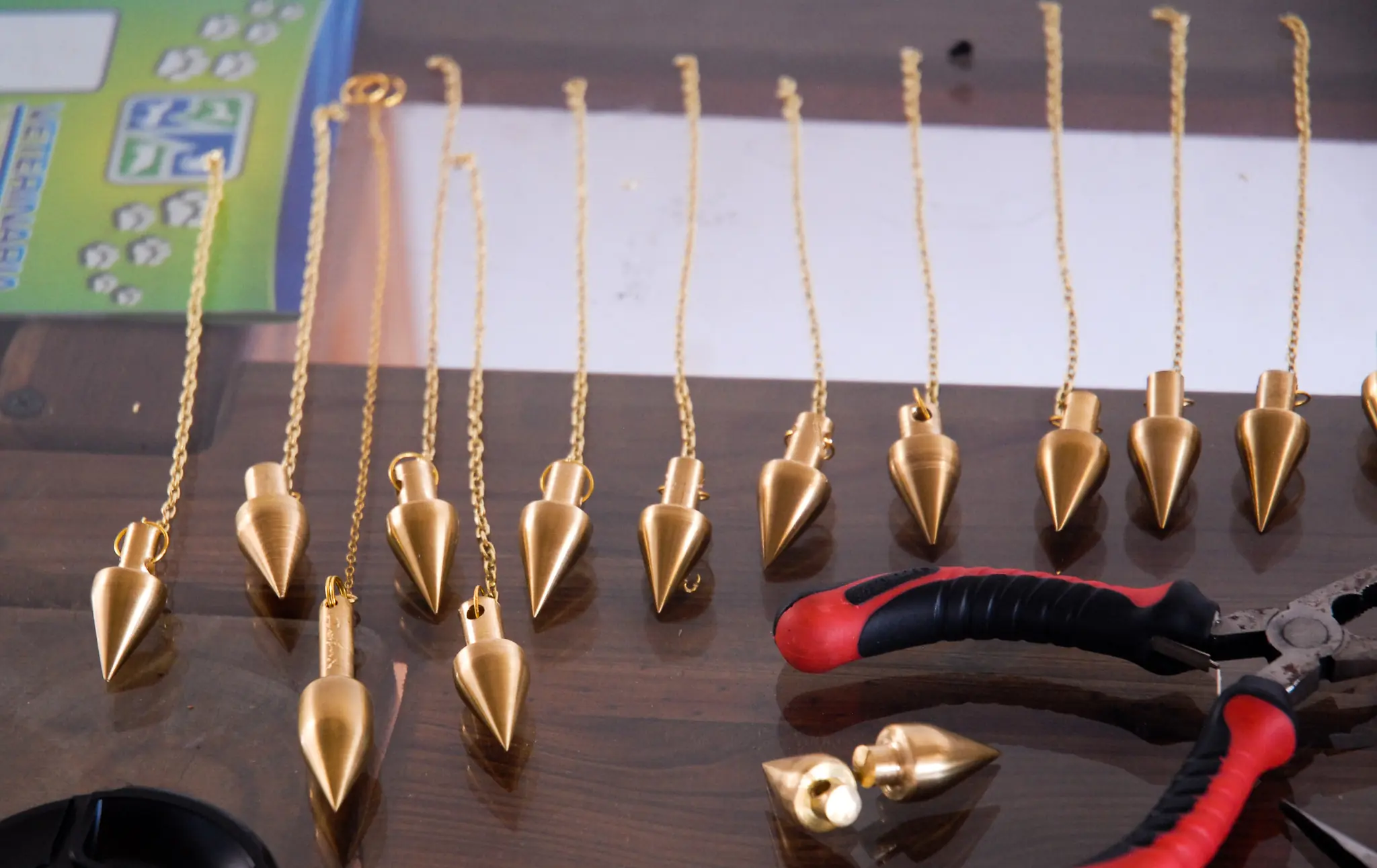 Hice unos péndulos y te los muestro