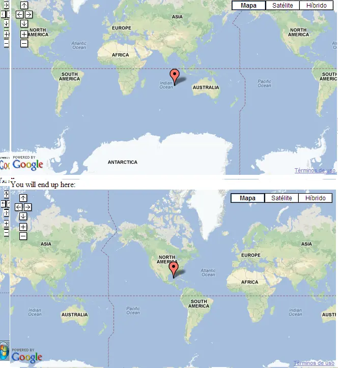 Si cavas un hoyo llegarias a... ?