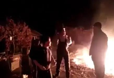 Harlem shake en llamas