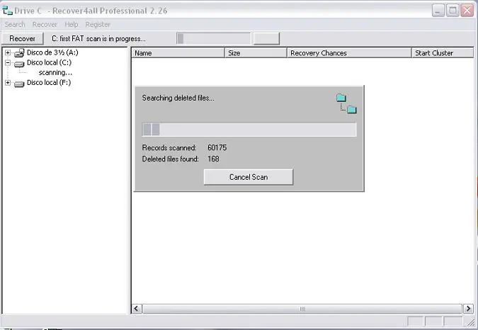Recuperación de datos en Windows