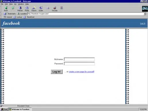 Como hubieran sido las redes sociales en 1997