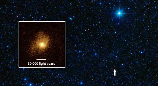 La galaxia donde casi todo el gas interestelar está sirvien
