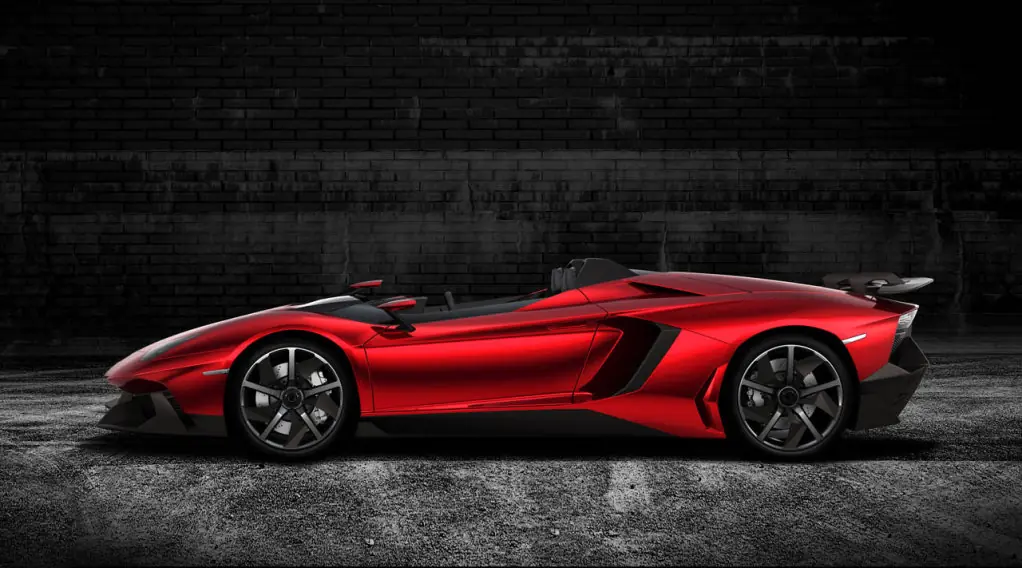 Lamborghini Aventador J, Sin palabras