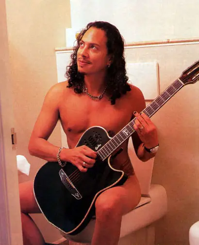 Kirk Hammett ''Dice que toca mejor que Dave Mustaine''