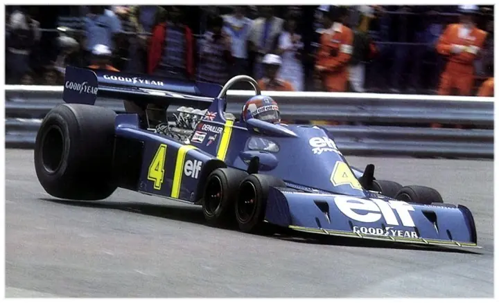 6 Ruedas en Formula Uno!