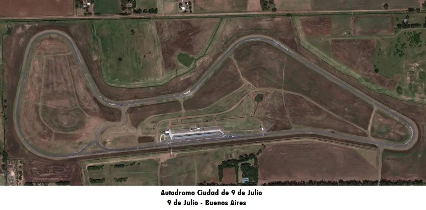 Autodromos pavimentados de Argentina (Todos-Megapost)
