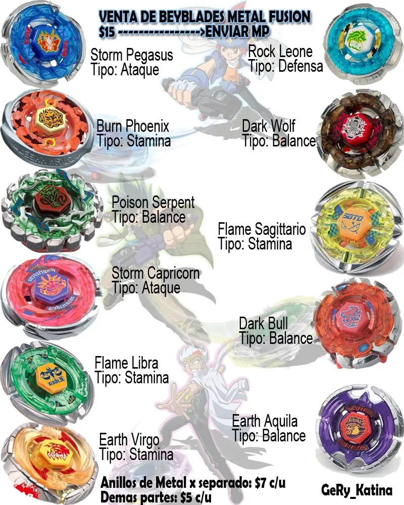 El beyblade metal fusion