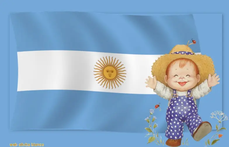 Feliz Dia De La Bandera Argentina