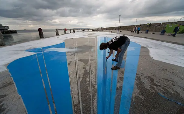 Los 5 mejores artistas de la acera! -->> 3D Sidewalk A