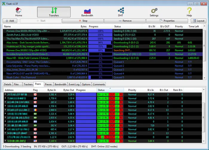 Tus Descargas torrent a maxima velocidad