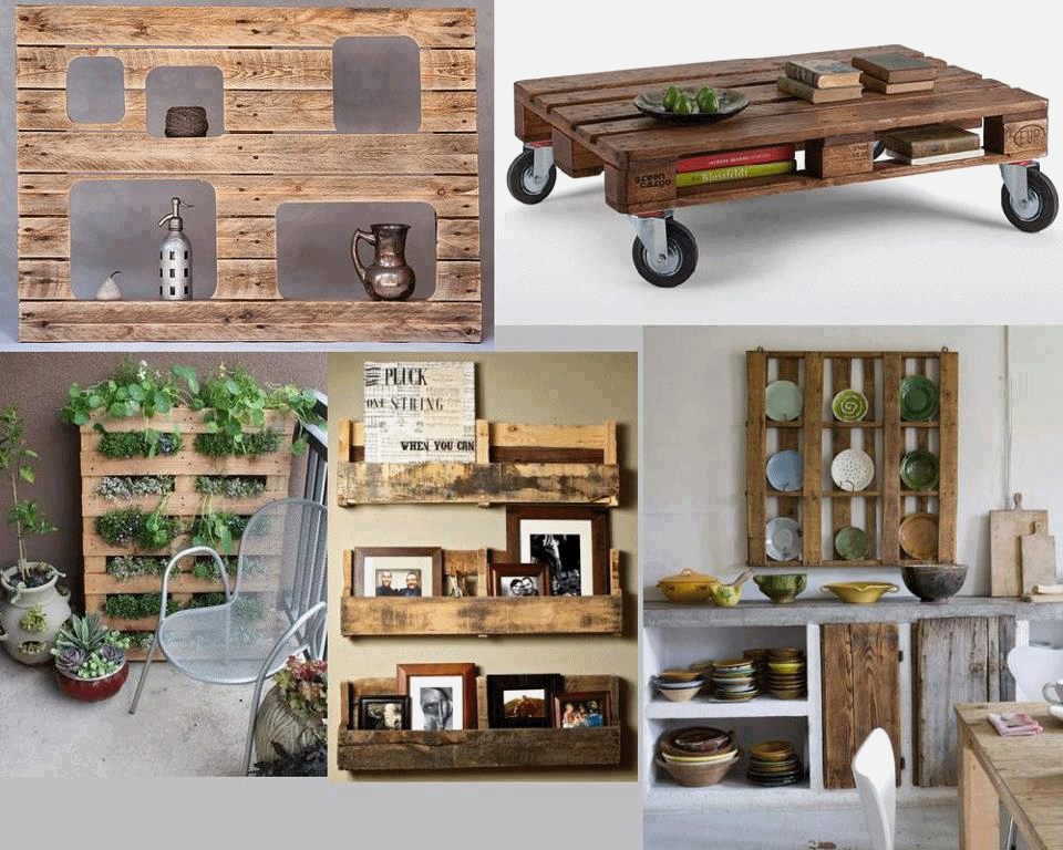 Te sobran unos pallets ? Mira lo que podes hacer !!