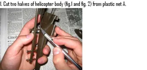 Cómo hacer un helicóptero casero.