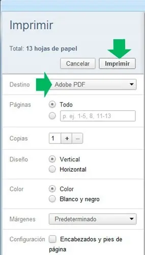 Como Guardar Una Pagina Web En PDF Con Chrome