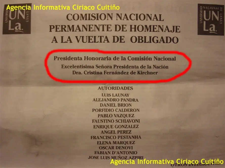 Aguas estancadas en la Vuelta del Obligado