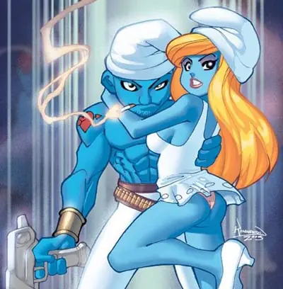 la verdadera historia de los pitufos