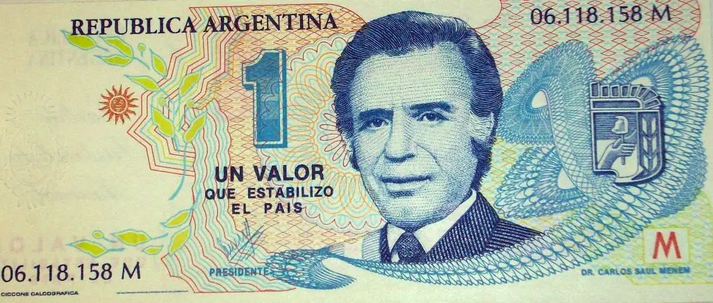 Los billetes de Menem "Menem trucho" ¿Quien los i
