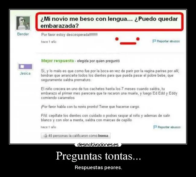 preguntas tontas con repuestas peores