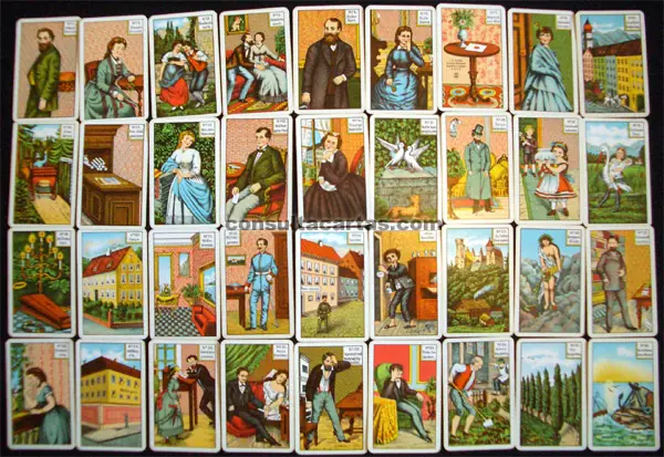Saber el futuro a través de las cartas del tarot.