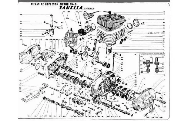 preparar y funcion de zanella 50cc 70cc