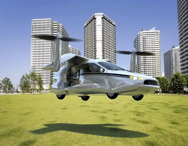 El coche volador híbrido que despega en vertical