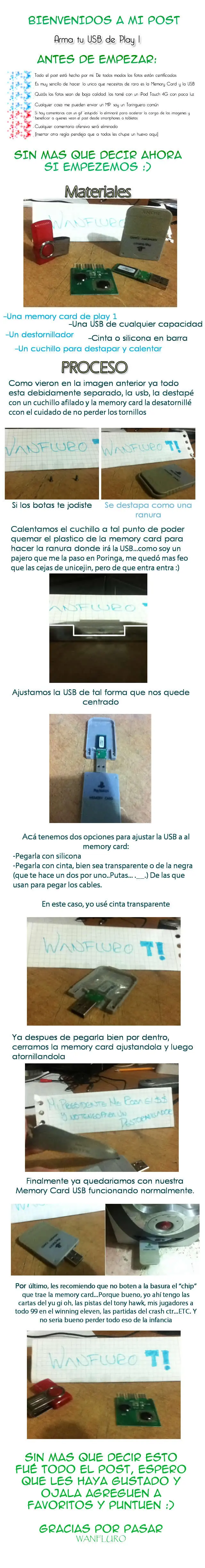 Arma tu USB de Play 1