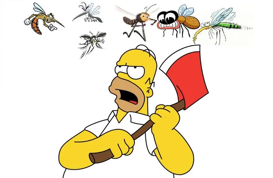 Circuito de espanta mosquitos electrónico