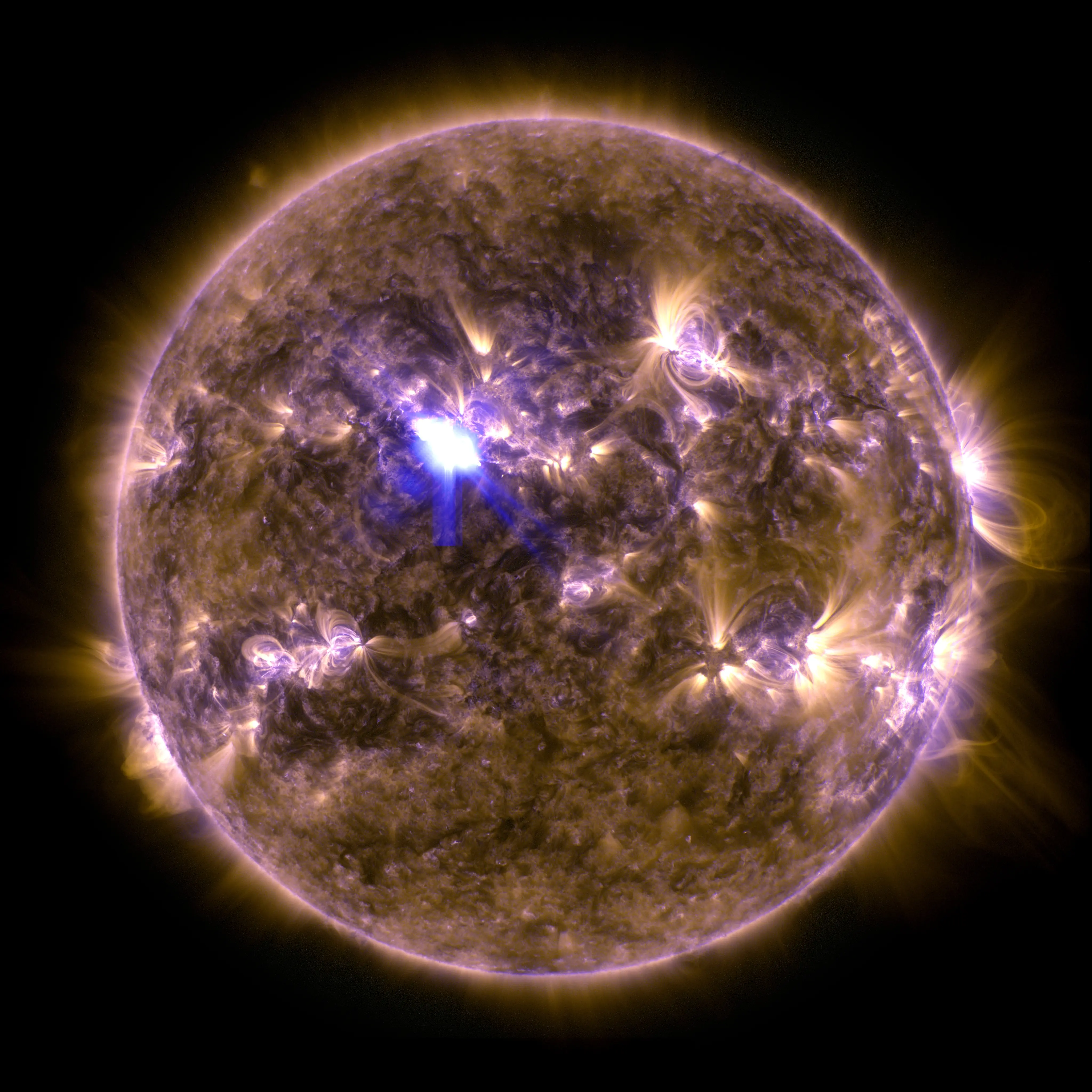 Tres tormentas solares en menos de 24 horas