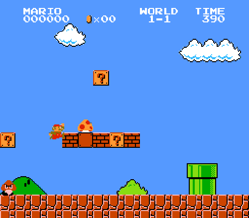 super mario bros clasico