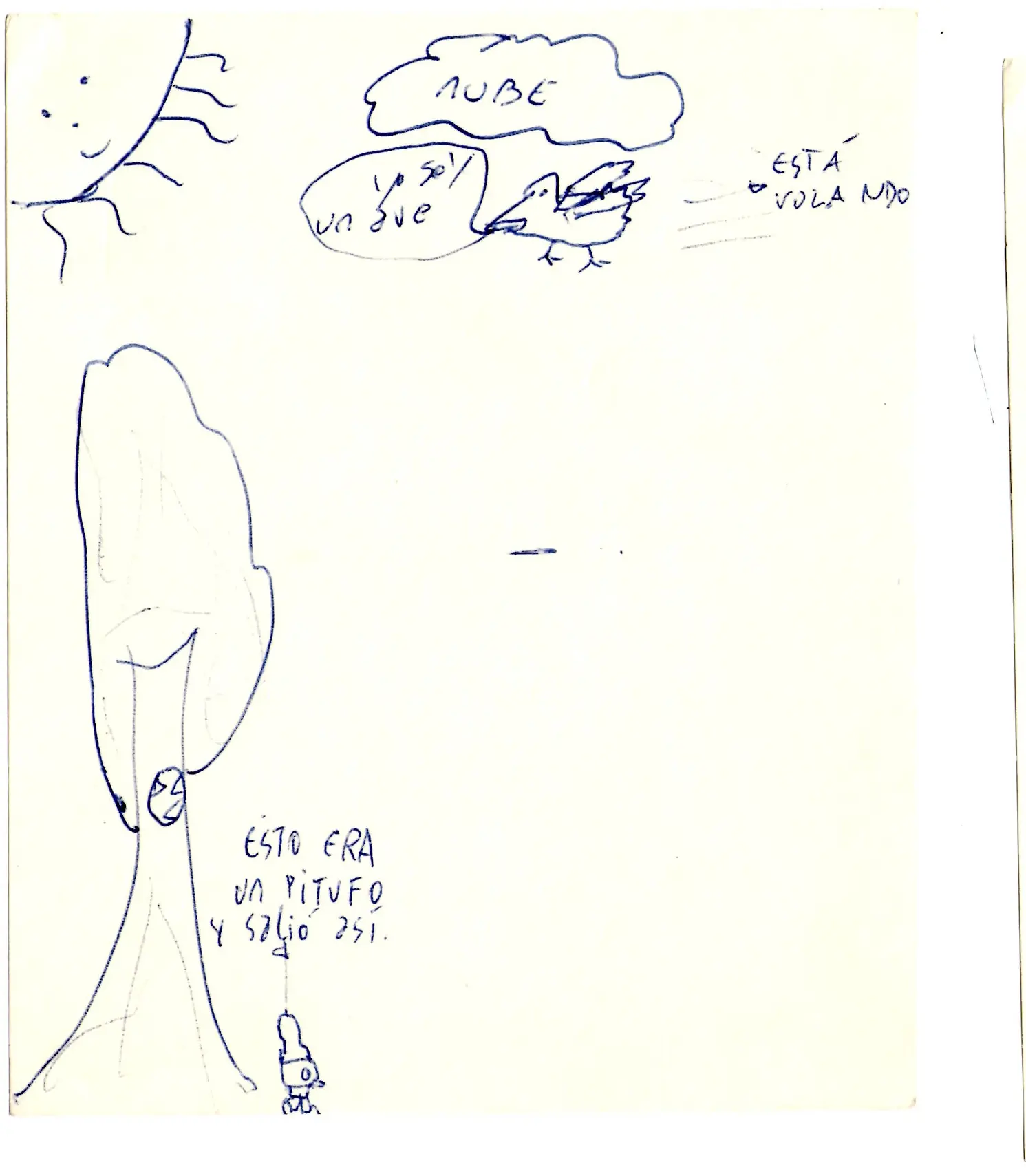 Roberto, el pitufo sin sombrero