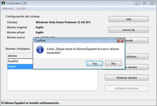 Cambia el idioma de cualquier versión de Windows 7 (y Vista