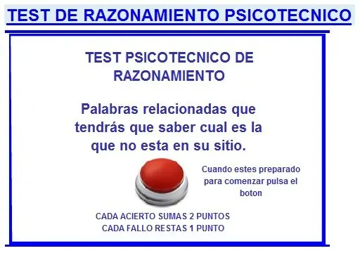 test de razonamiento psicotecnico